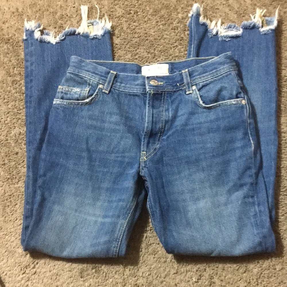 We The Free Maggie High Rise Straight Jeans - Picture 2 of 8